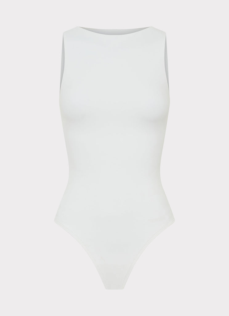 Vincenza Bodysuit - White