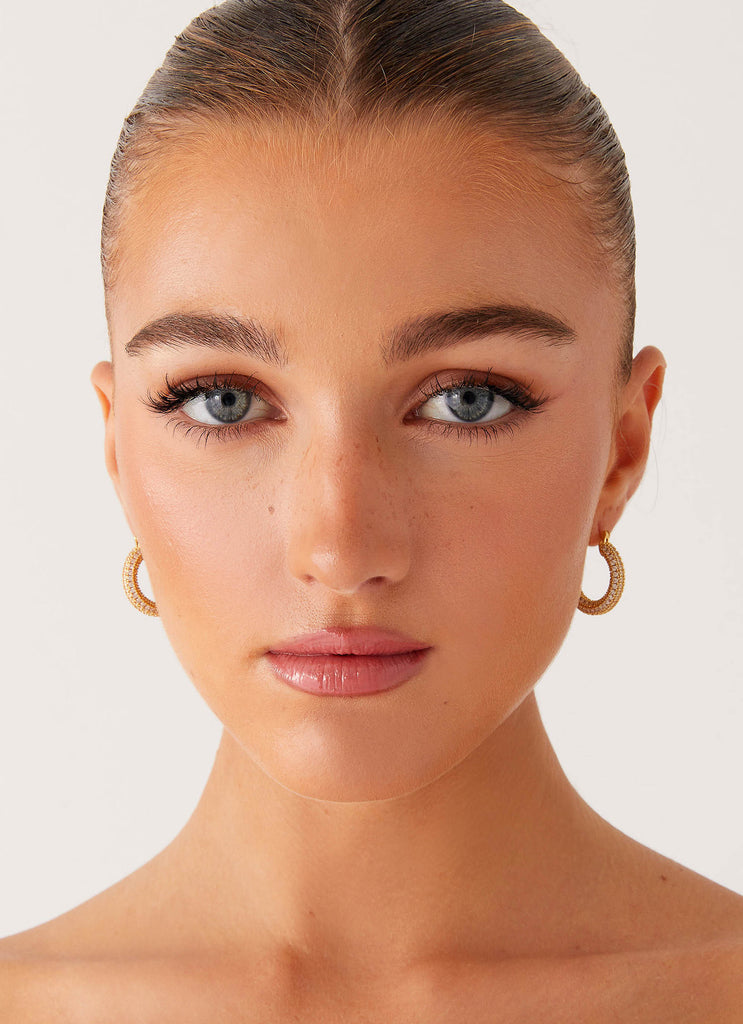 Violet Earrings - Gold