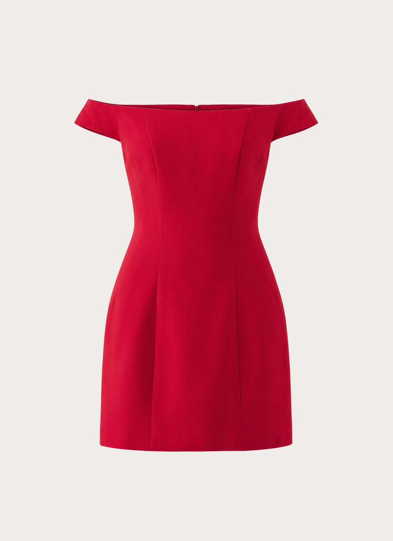 Violetta Mini Dress - Red