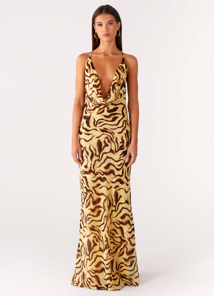 Viva Lune Maxi Dress - Laguna Print Peppermayo US Viva Lune Maxi Dress - Laguna Print Peppermayo US