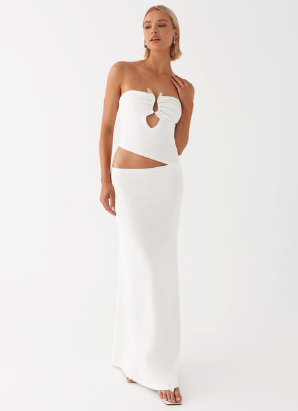 white rose maxi dress Wild Roses - Color:Clean Ivory Bust 32” Dillards Honey and Rosie Lattice Guipure Lace