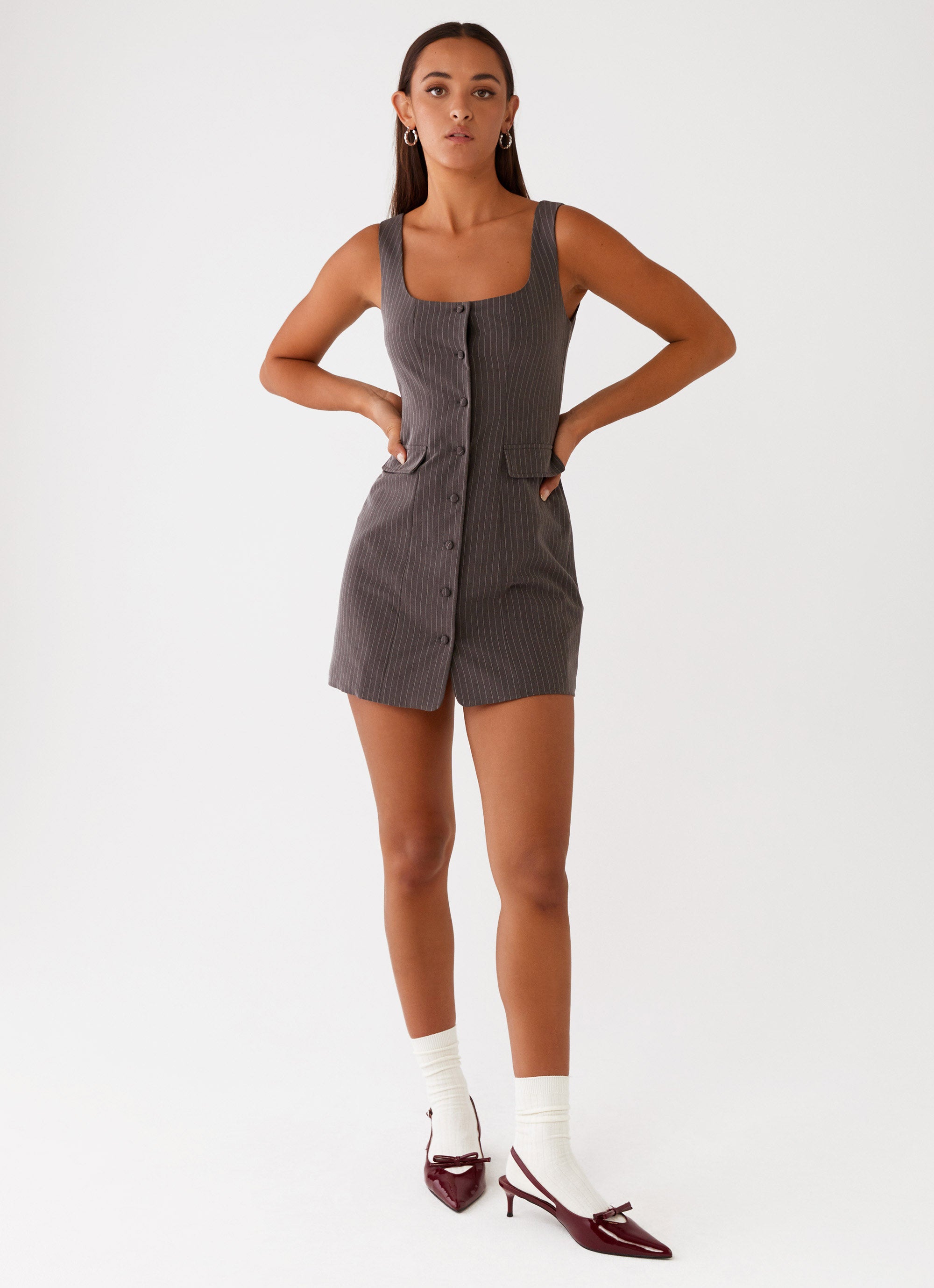 pinstripe mini dress Westwood Mini Dress