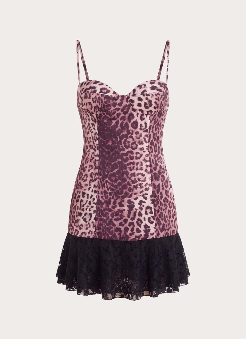 Wild At Heart Mini Dress - Leopard