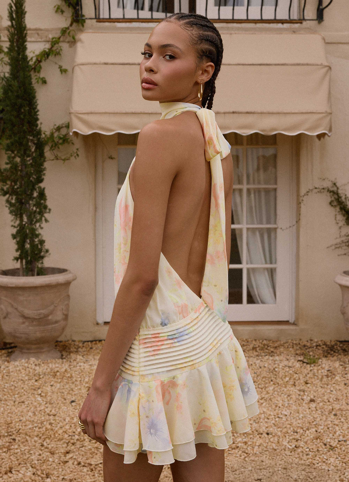 willow chiffon mini dress The fully lined interior ensures comfort Pre Drake fitcheck @PEPPERMAYO |