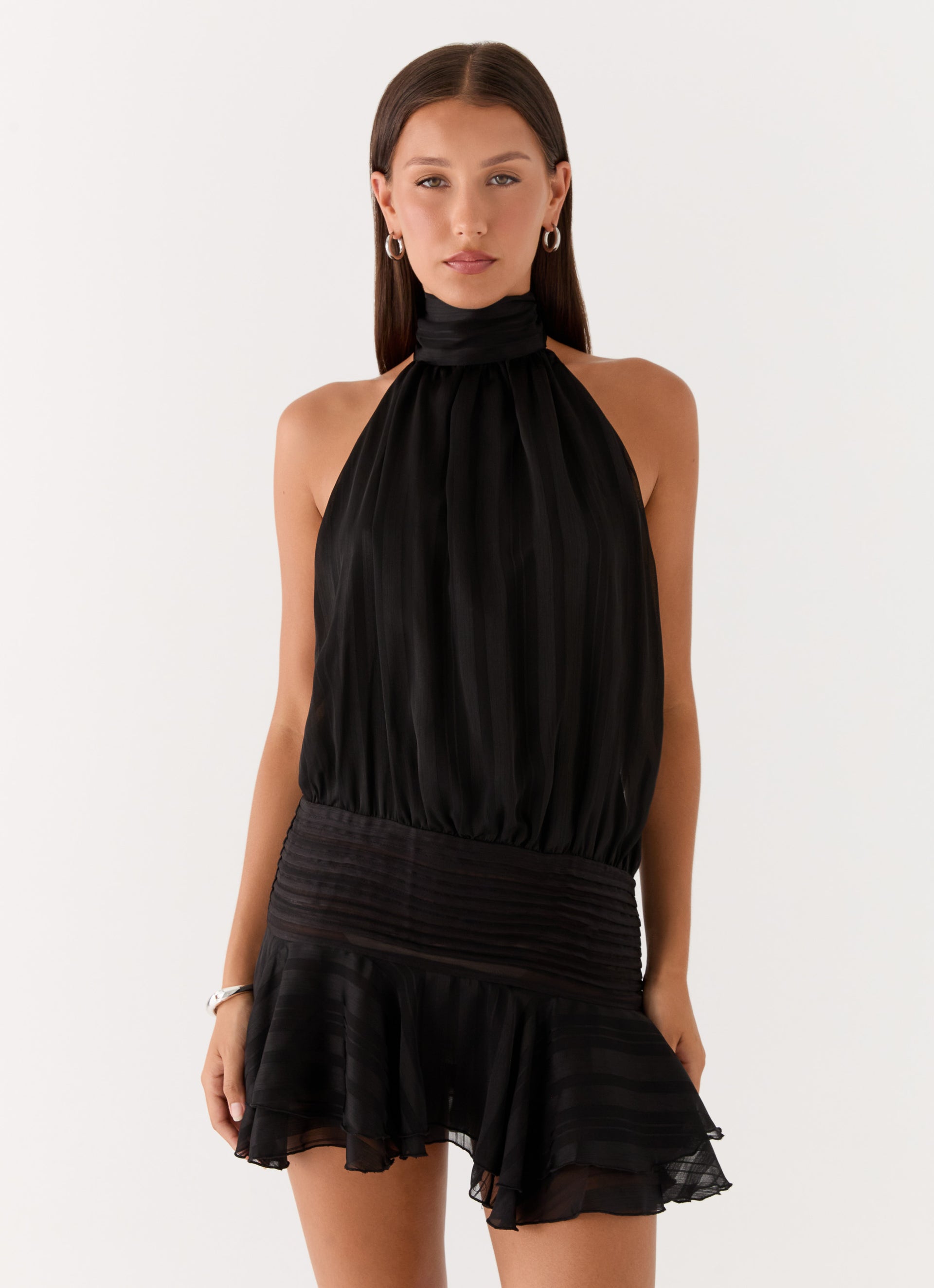 Sorority Rush Dress | Willow Chiffon Mini Dress