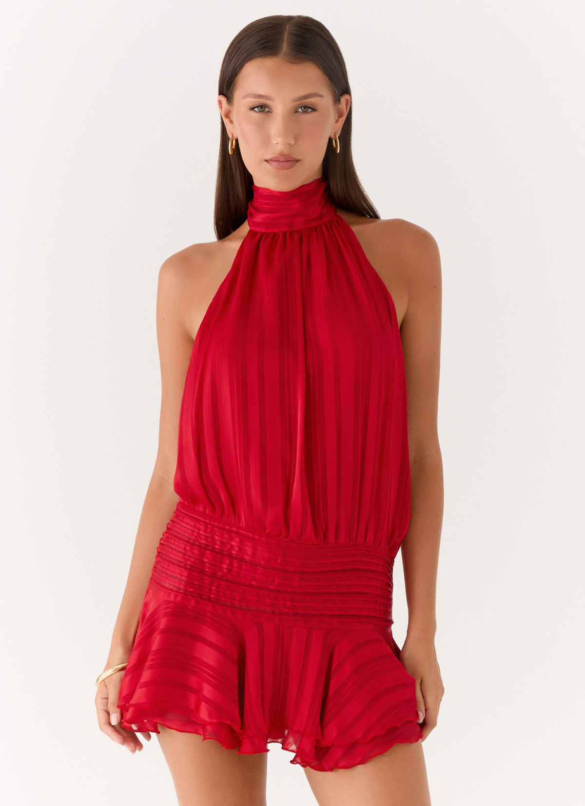 Sorority Rush Dress | Willow Chiffon Mini Dress