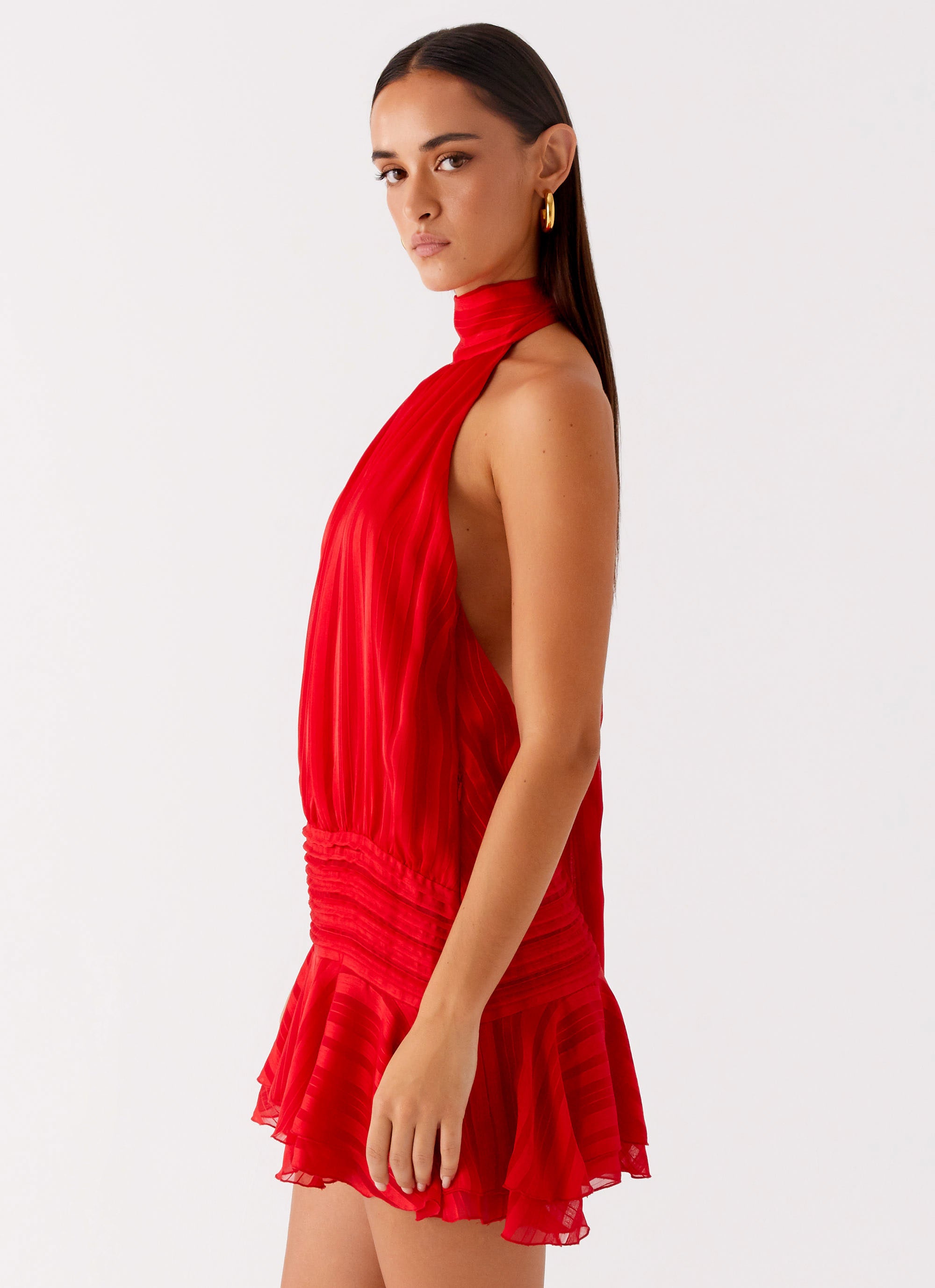 Willow Chiffon Mini Dress
