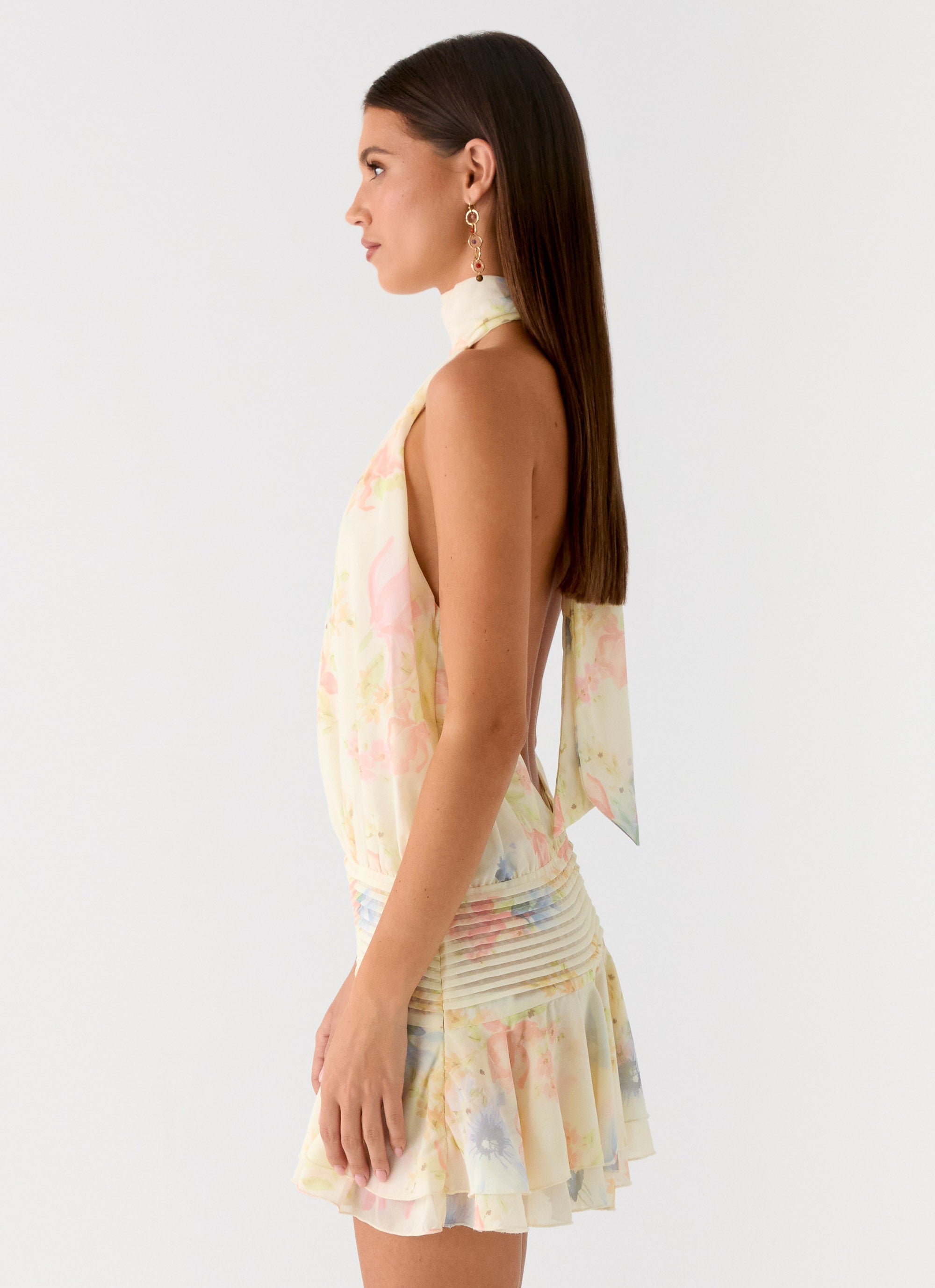 Willow Chiffon Mini Dress