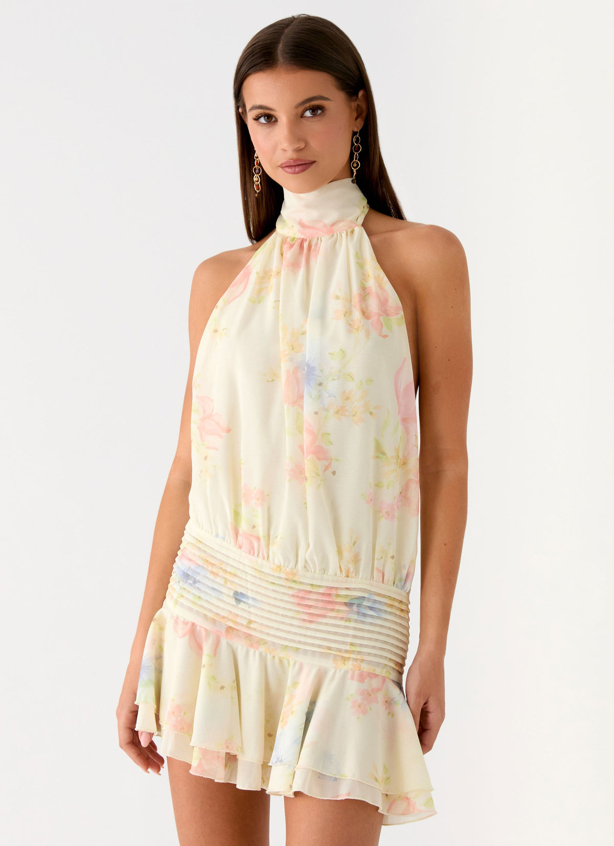 Willow Chiffon Mini Dress