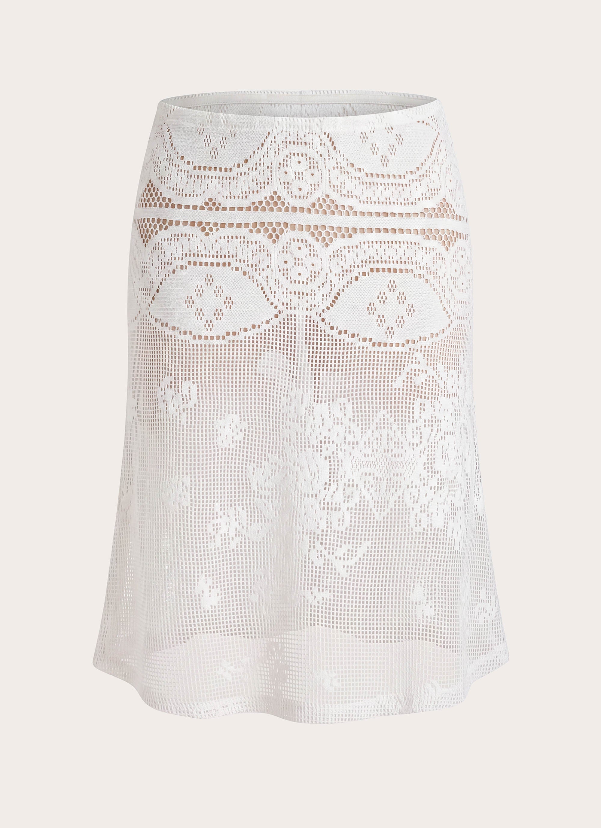 Yanna Midi Skirt - White – Peppermayo US