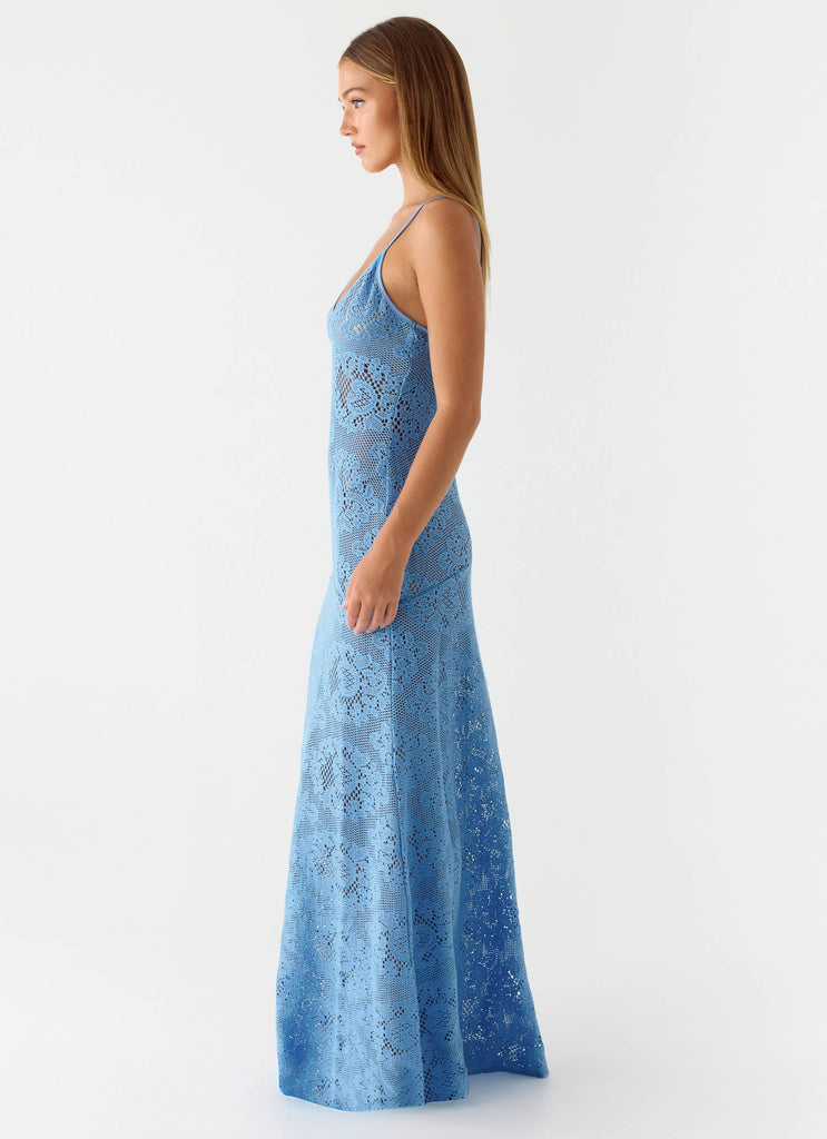 Zelella Crochet Maxi Dress Zelella Crochet Maxi Dress