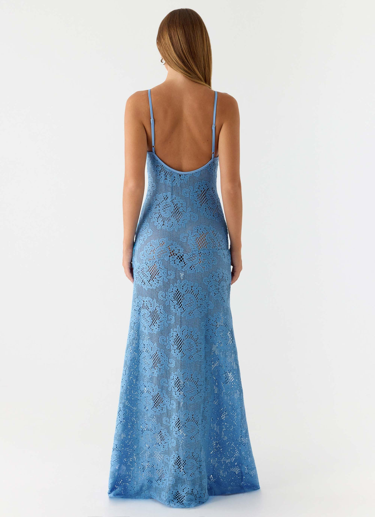 Zelella Crochet Maxi Dress