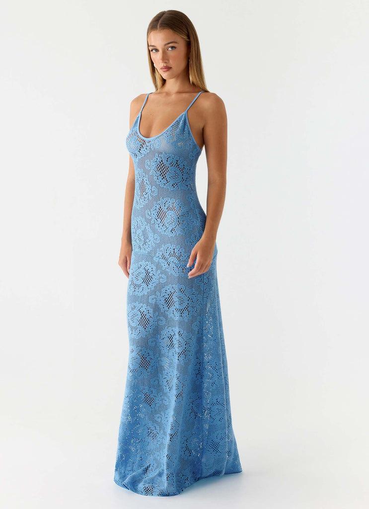 cherlee maxi dress in blue cherlee maxi dress in blue more to come Rungolee Cecilia Maxi Dress | Female