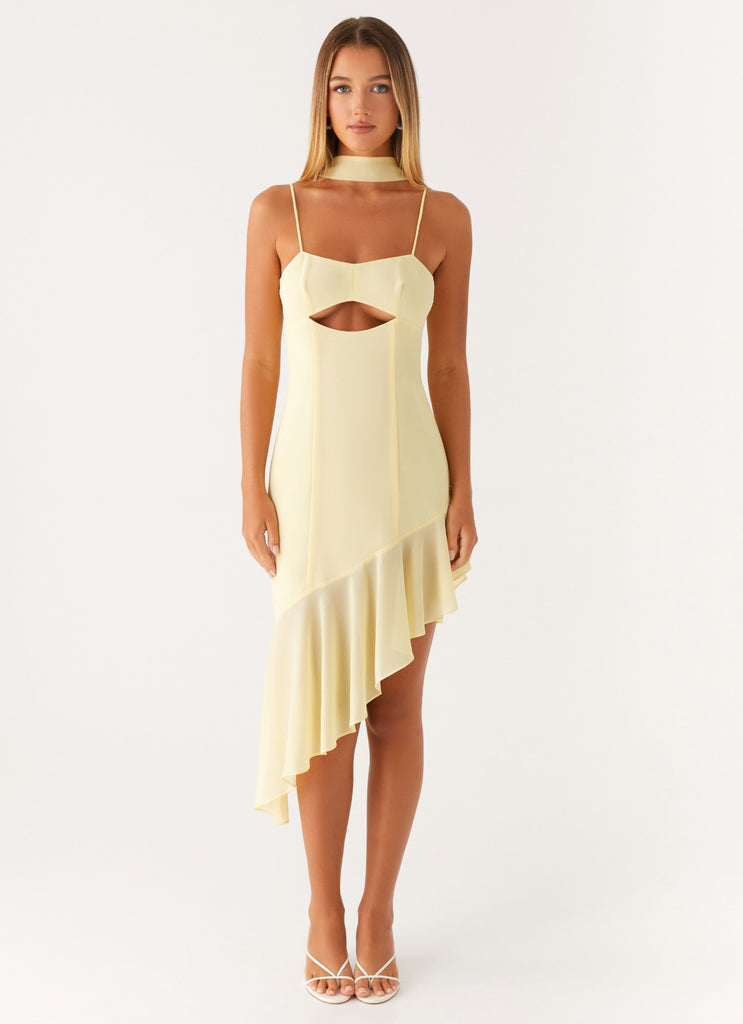 Zesty Asymmetrical Midi Dress Zesty Asymmetrical Midi Dress