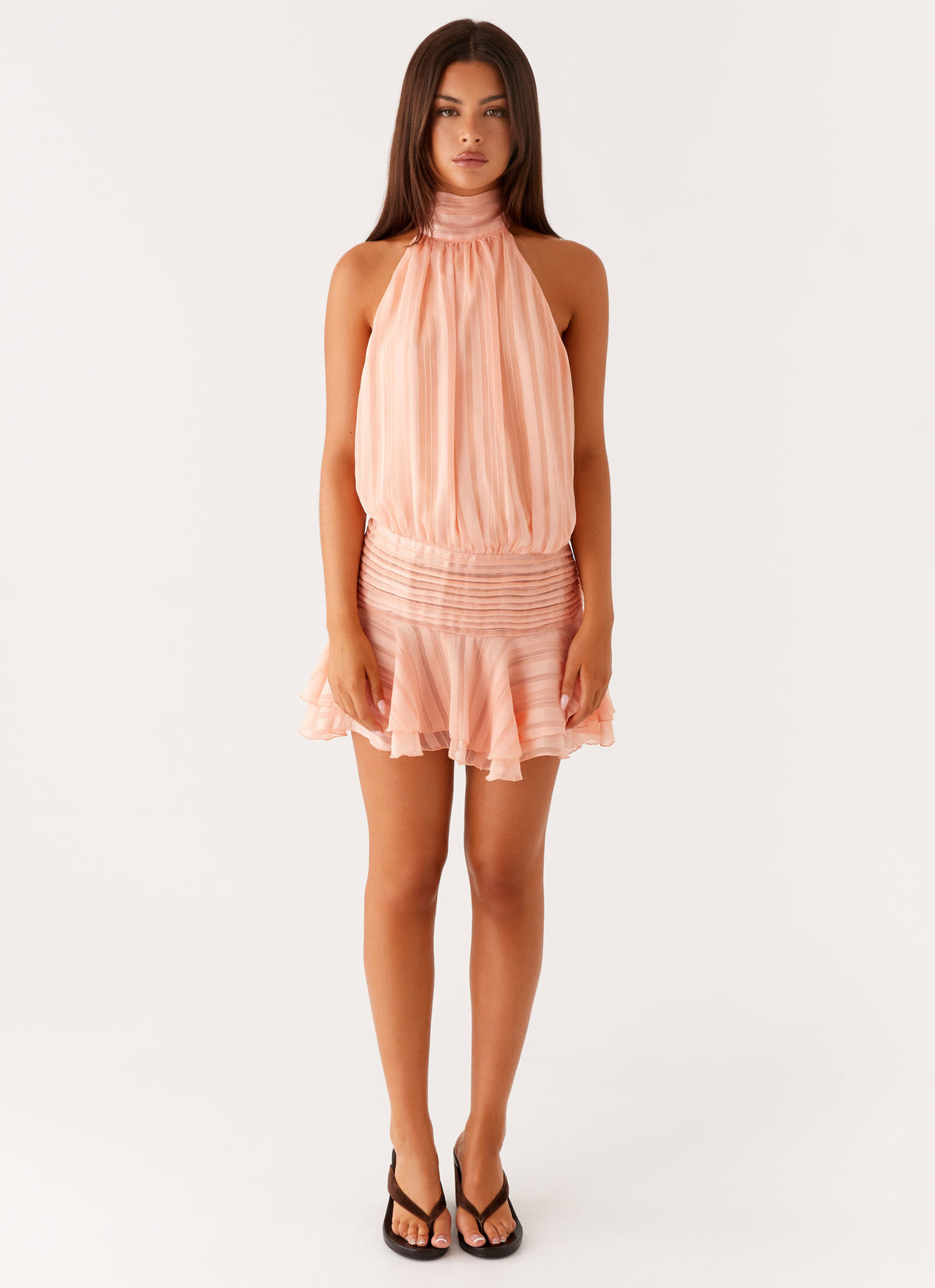 Willow Chiffon Mini Dress