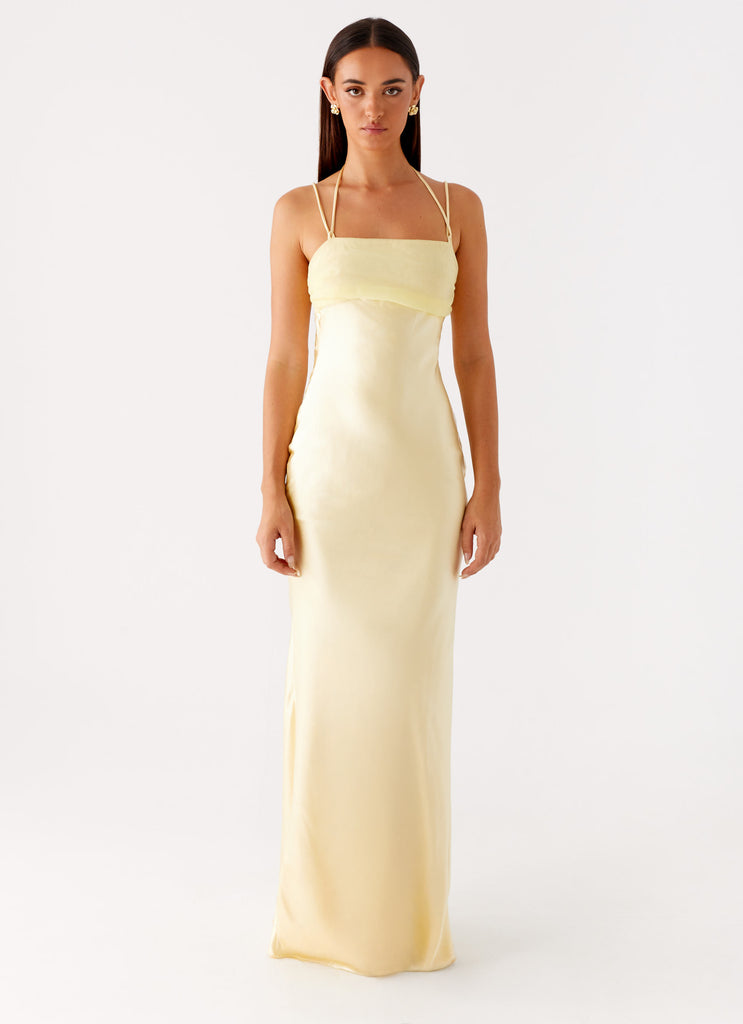 Belize Maxi Dress - Yellow Yellow / US 18 Belize Maxi Dress - Yellow Yellow / US 18