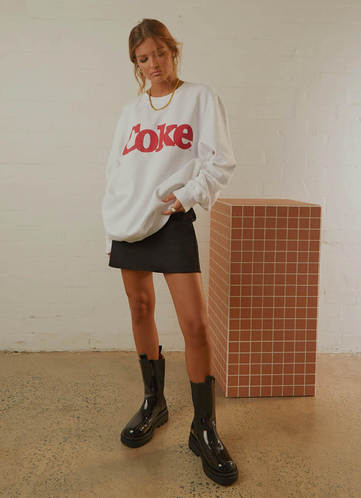 Coca Cola World Sweat - Vintage White - Peppermayo US