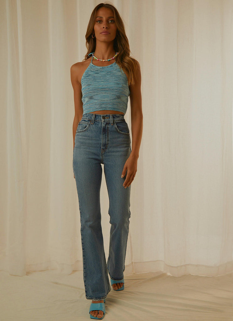 70s High Flare Jeans - Sonoma Walks - Peppermayo US