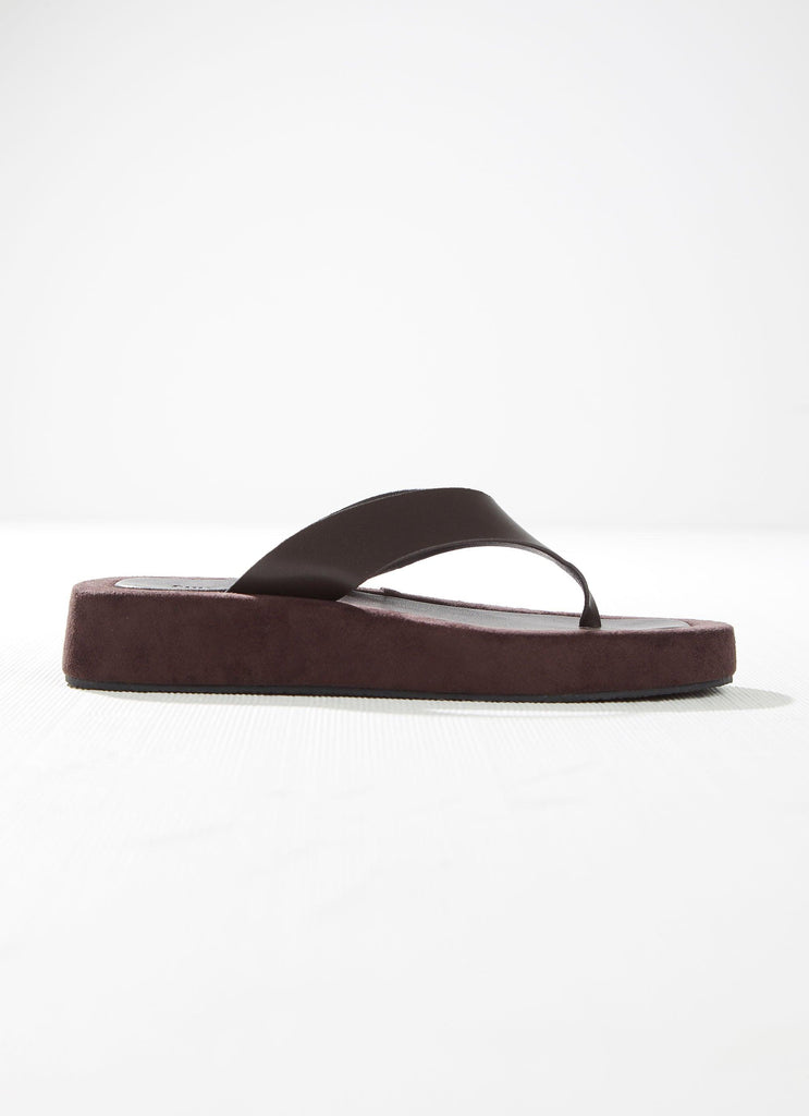 Style Muse Sandals - Choc Brown - Peppermayo US