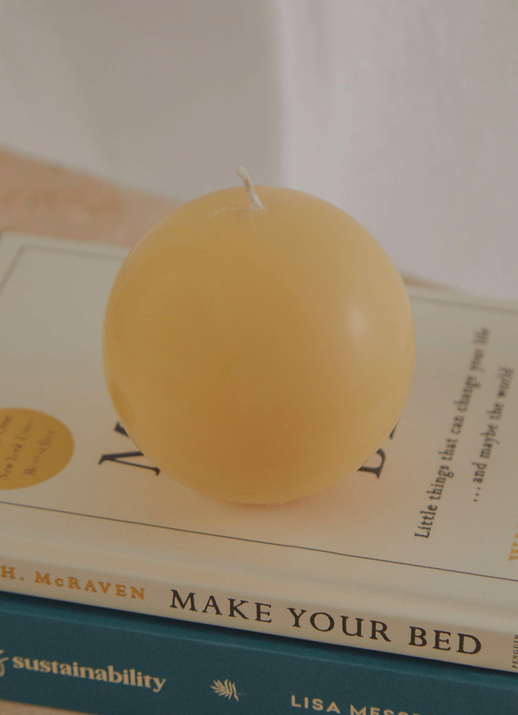 Moreton Eco Ball Candle - Lemon - Peppermayo US
