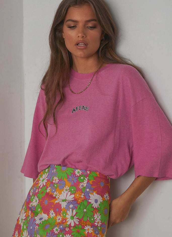 Hounds of Love Oversized Tee - Candy