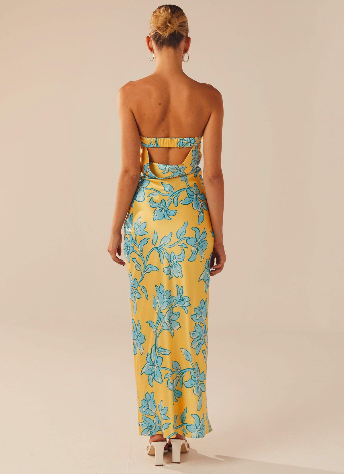 Summer Lover Maxi Dress - Golden Bloom - Peppermayo US