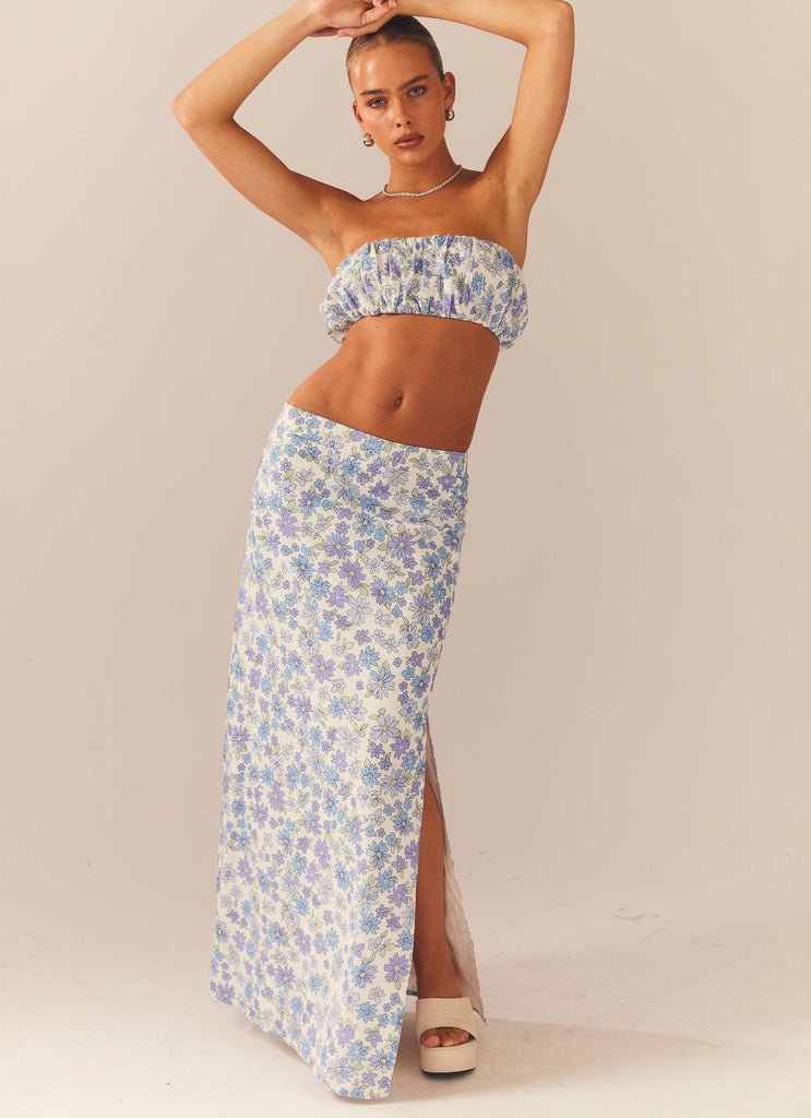 Frolicking In The Forest Maxi Skirt - Daisy Chain - Peppermayo US