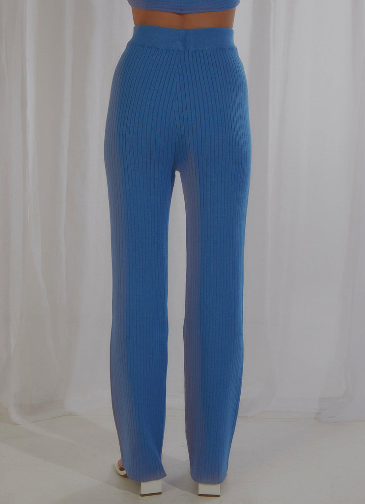 Only Vice Knit Pants - Cobalt - Peppermayo US