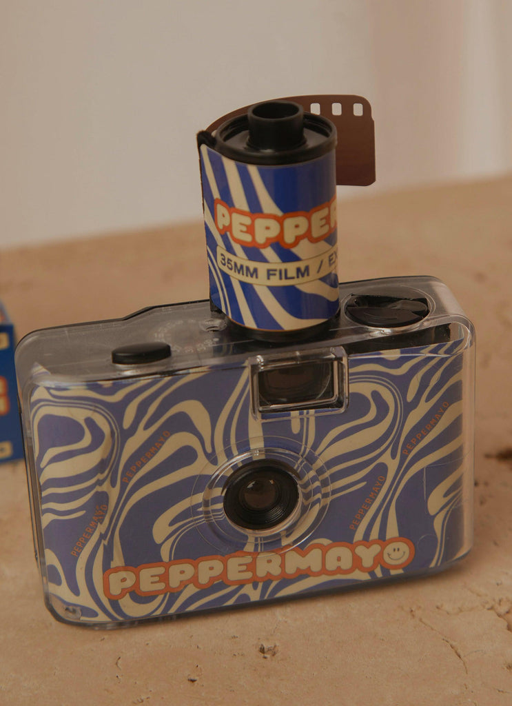 Art Trip 35mm Film - EXP 36 Colour - Cobalt Marble - Peppermayo US