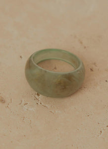 See The World Resin Ring - Green - Peppermayo US