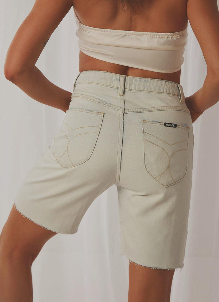 Classic Cut Off Shorts - Sunbleach - Peppermayo US