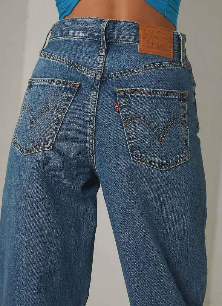 High Loose Taper Jeans - Hold my purse - Peppermayo US