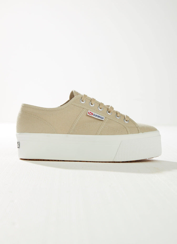 2790ACOTW Linea Up and Down Sneakers - 949 Taupe - Peppermayo US