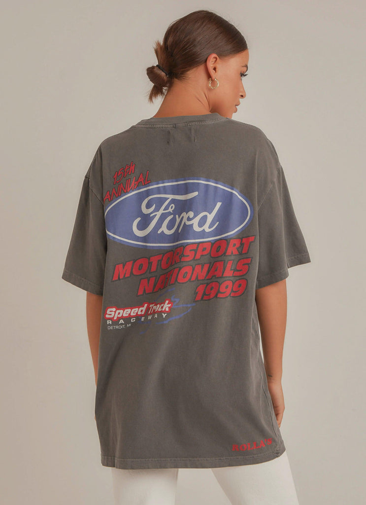 Ford Nationals 99 Tee - Washed Black - Peppermayo US