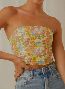 Endless Lover Bustier Crop - Blossom - Peppermayo US