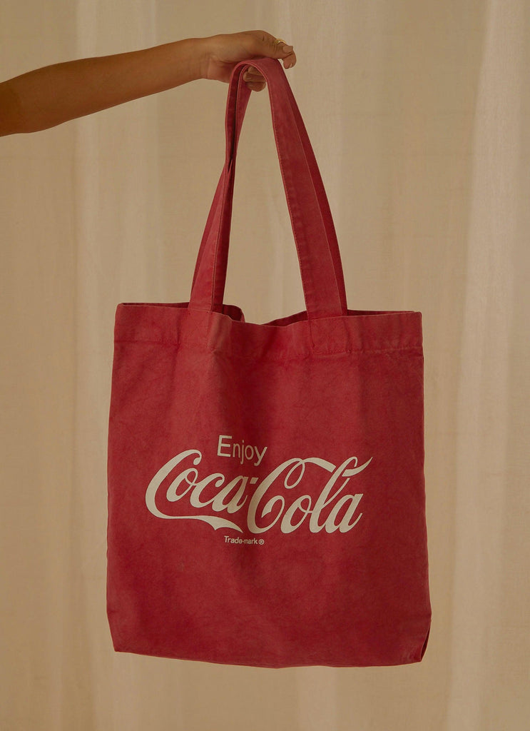Coca Cola Tote - Coke Red - Peppermayo US