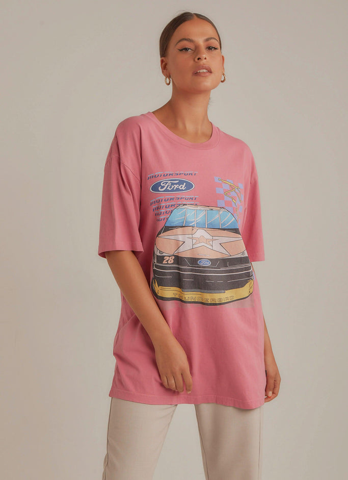 Ford Thunder Tee - Pink