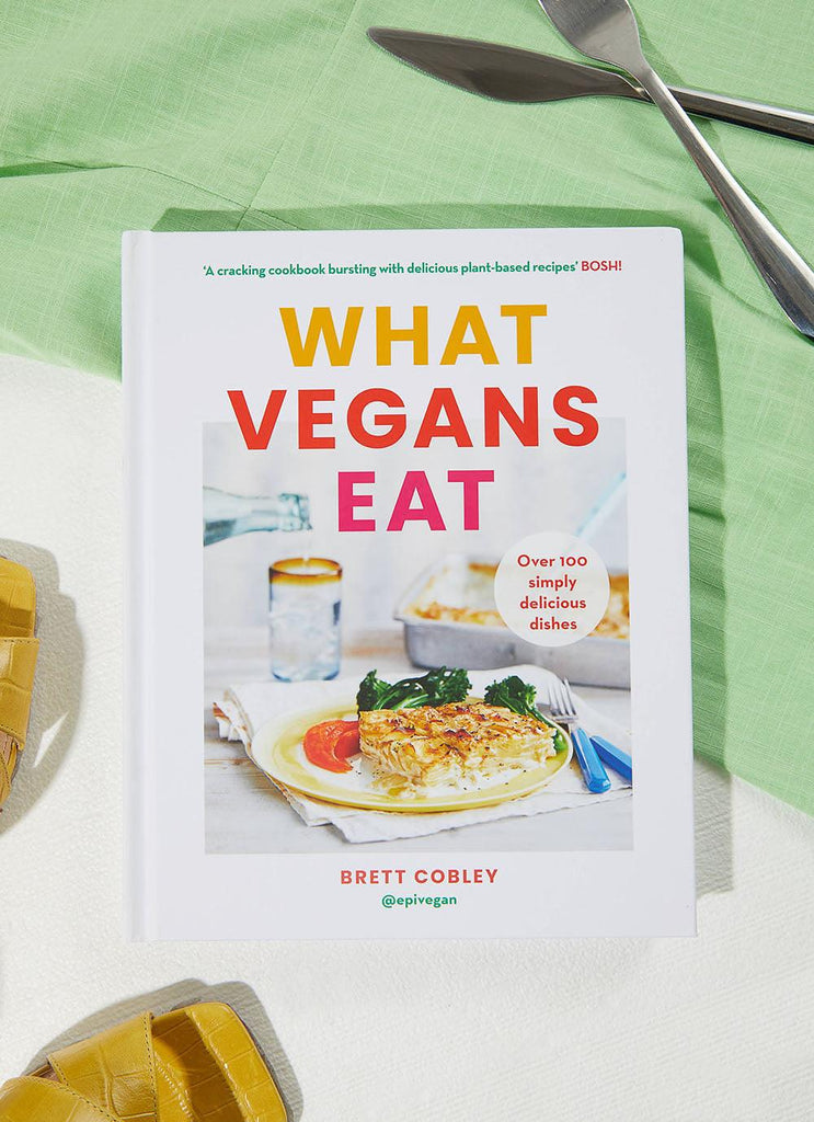 What Vegans Eat Book - Brett Cobley - Peppermayo US