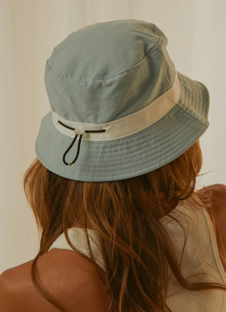Seasonal Bucket Hat - Light Blue - Peppermayo US