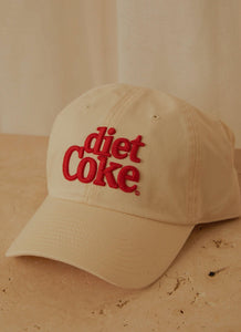 Diet Coke Ball Park Cap - Ivory - Peppermayo US