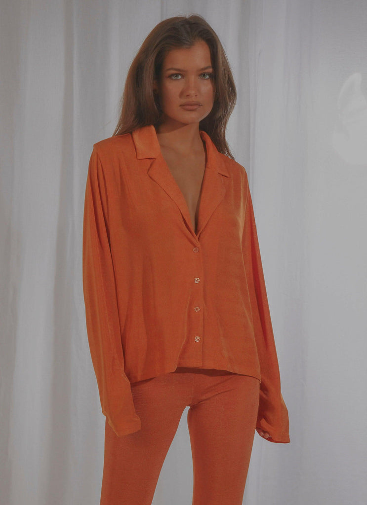 Simi Shirt - Orange - Peppermayo US