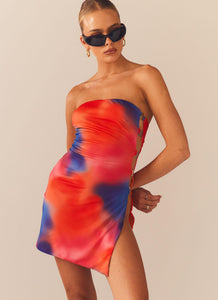 Sunset Boogie Mini Tube Dress - Thermostatic - Peppermayo US