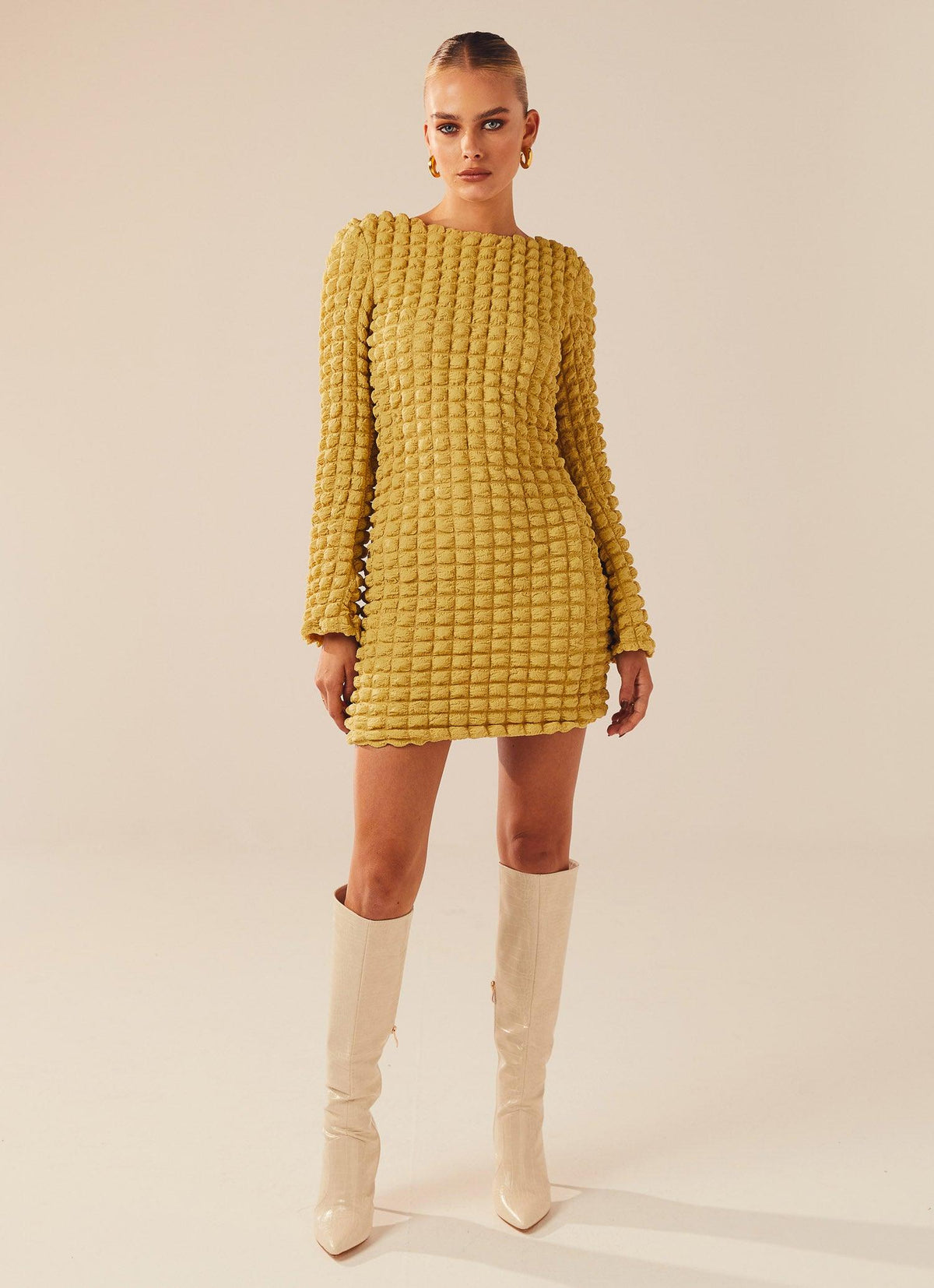 Irreplaceable Mini Dress - Fern - Peppermayo US