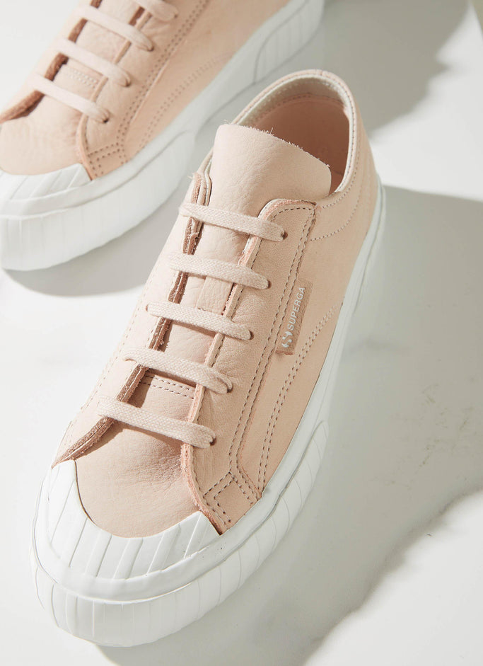 2630 Stripe Buttersoft Sneaker - Pink Peach Blush
