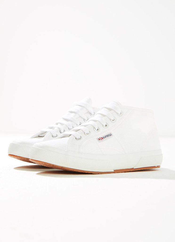 2754 Cotu Mid Sneaker - White - Peppermayo US