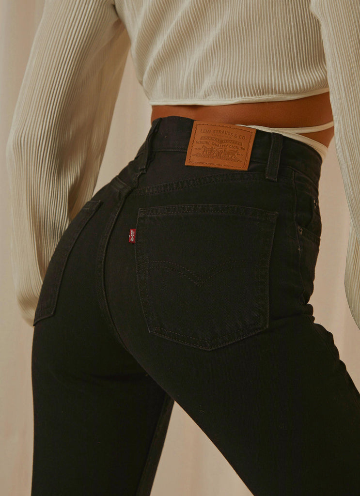 70s High Straight Jeans - Trainwreck - Peppermayo US