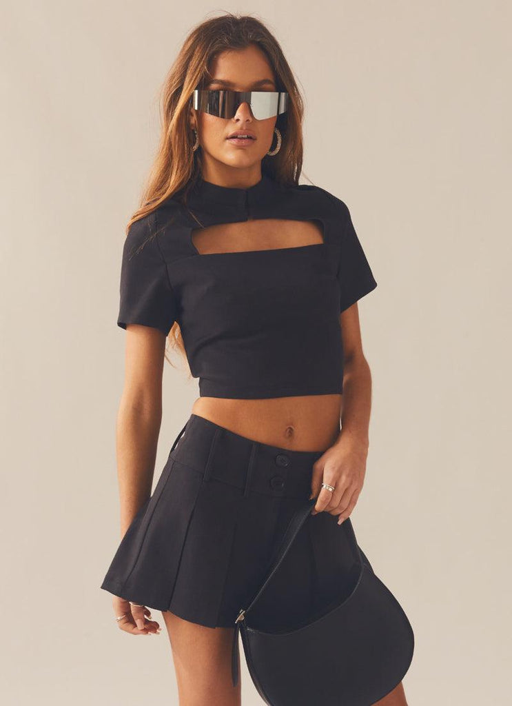 Piccadilly Lovers Skirt - Charcoal - Peppermayo US