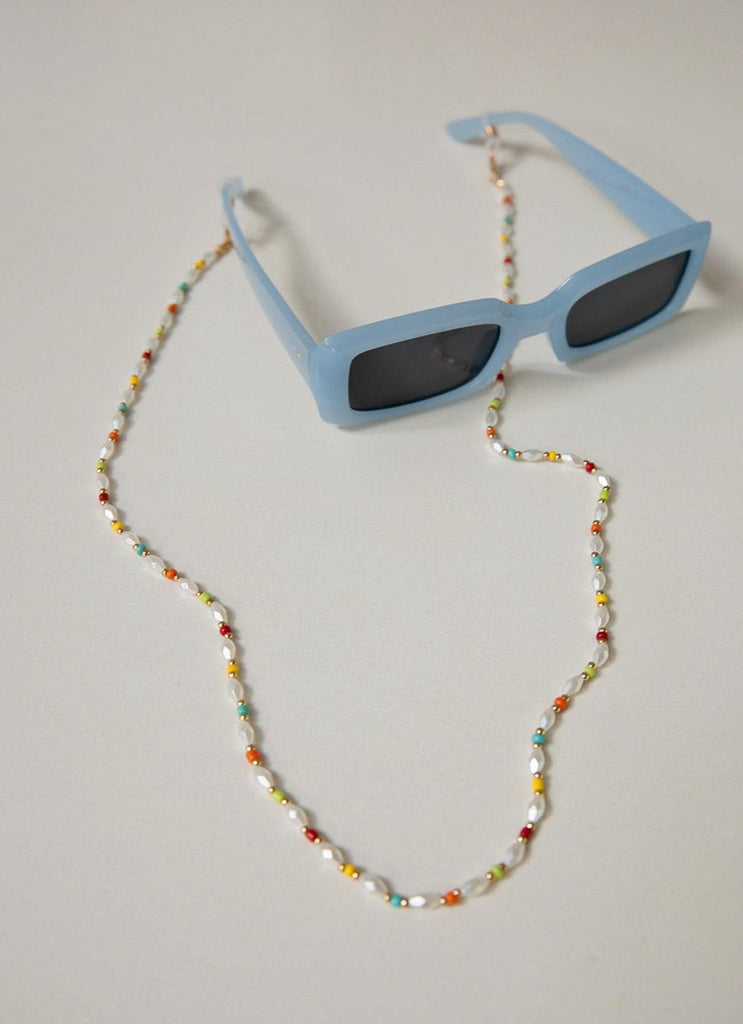 Tropical Times Sunglasses Chain - Pastel - Peppermayo US