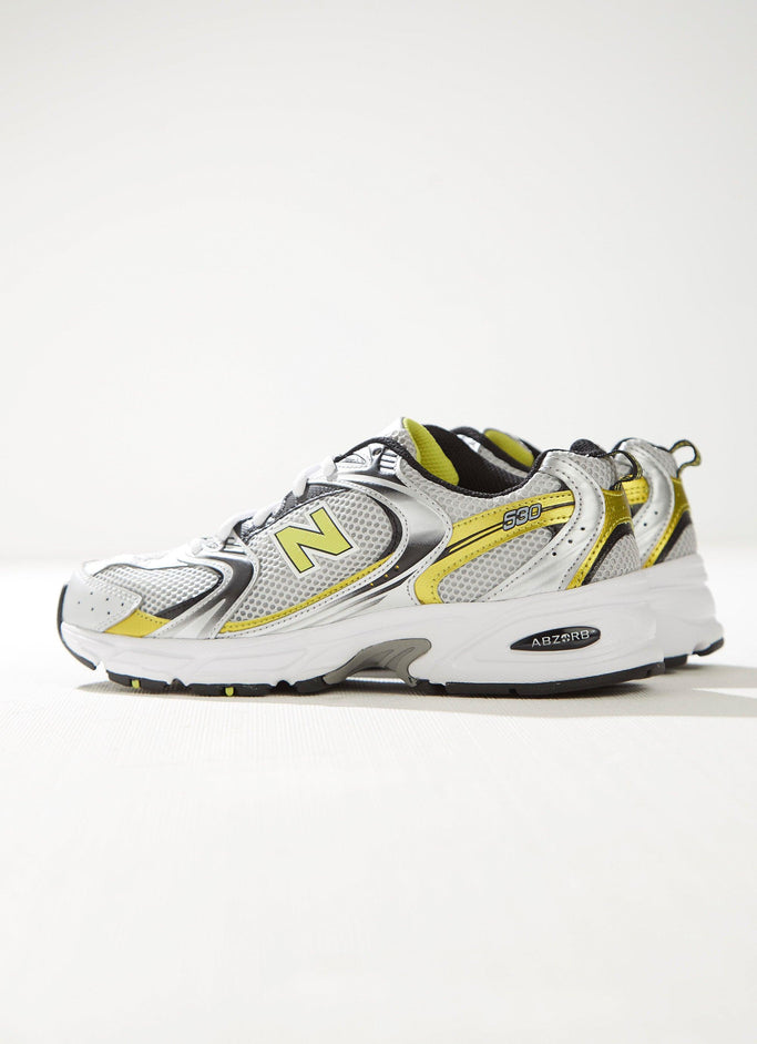 530 Sneaker - Retro Silver Yellow