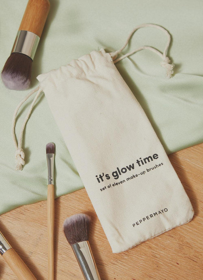 Eco Makeup Brush Set - Natural